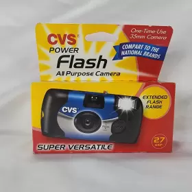 667154 CVS Power Flash Disposable Camera Process