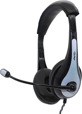 1EDUAE36WHITE ERGOGUYS Avid Headset Noise Cancelling Mic Plug