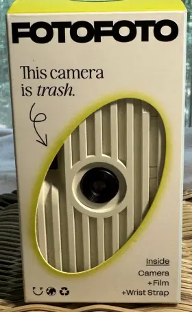860012840007 FOTOFOTO Waste Sustainable Disposable Film Box 860012840007 FOTOFOTO Waste Sustainable Disposable Film Box
