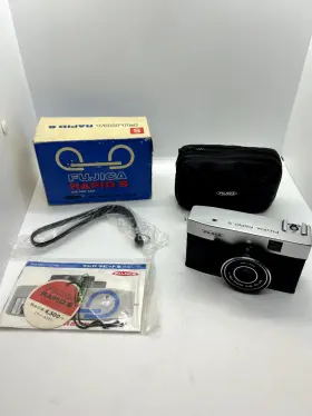 245736 FUJICA Set Film Camera Box Manuals Rapid
