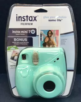 074101203325 FUJIFILM Instax Mini Camera Film Seafoam