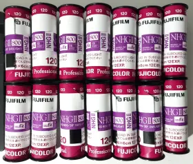 NHGII-120 FUJIFILM Rolls Fujicolor Film