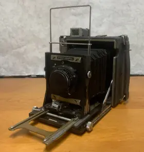 262373 GRAFLEX Graphic Press Camera Kodak Ektar Lens Extras