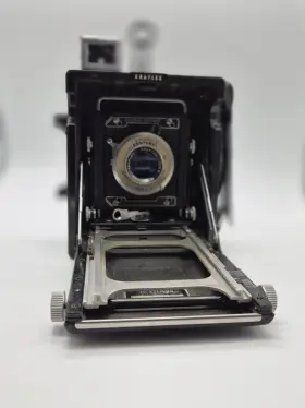 535046 GRAFLEX Century Graphic Film Camera Graflar Lens