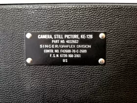 KE-12B GRAFLEX Rarest Graphic Military Signal Corps Camera #3