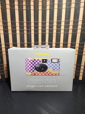 196761895099 HEYDAY Single Disposable Camera Checkerboard