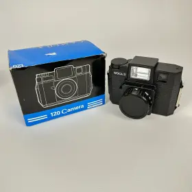 120GF HOLGA Woca Film Camera Box Lens Cap Powers