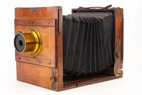 2034 IHAGEE Reisekamera Corona Folding Field Camera Darlot #2