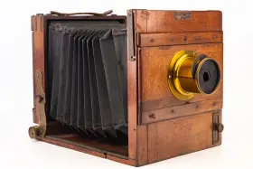 2034 IHAGEE Reisekamera Corona Folding Field Camera Darlot