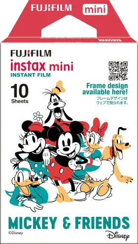 547410455229 INSTAX Fujifilm Camera Film Mickey Friends Mini