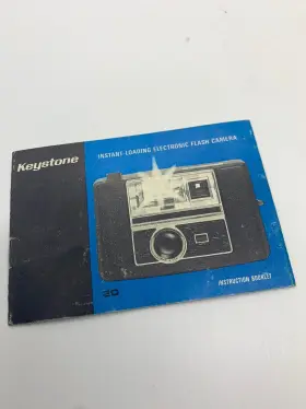 1617713-PC1-18 KEYSTONE Loading Electric Flash Film Camera
