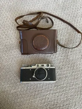 ZORKI-1 KMZ Rangefinder Camera Soviet Leica Film