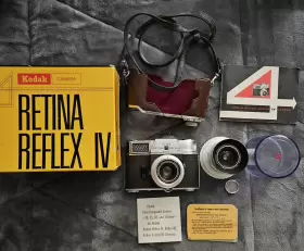 71152 KODAK Retina Reflex Iv Camera Schneider Kreuznach Lens