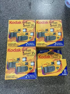8190290 KODAK Funsaver Single Film Cameras