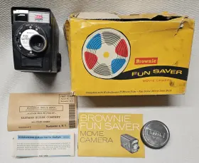 D10S KODAK Brownie Fun Saver Movie Camera Film Box Manual