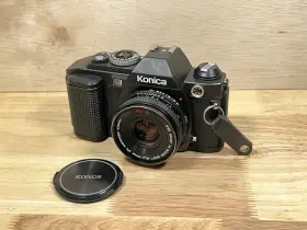 358994 KONICA Slr Camera Hexanon Ar Lens