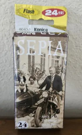 Camera KONICA Sepia Disp