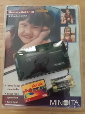 043325205378 KONICA MINOLTA Memory Maker Point Shoot Film Big