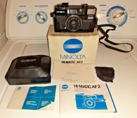 0463-206 KONICA MINOLTA Matic Auto Focus Camera Box