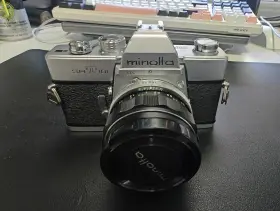 2256895 KONICA MINOLTA Srt Slr Camera Lens Rokkor
