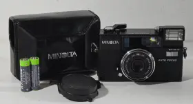 2802294 KONICA MINOLTA Matic Auto Focus Point Shoot Film