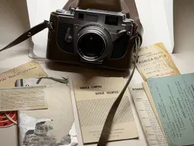 341811 KONICA MINOLTA Repair Iiia Rangefinder Film Camera