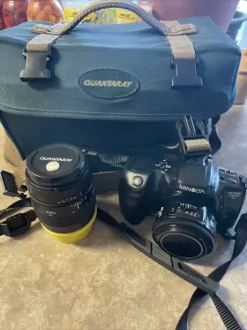 430SI KONICA MINOLTA Maxxum Rz Quantaray Camera Lens Bag