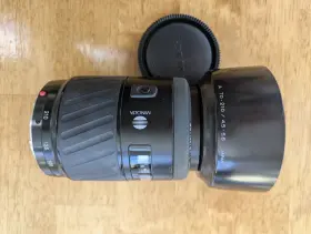 56802735 KONICA MINOLTA Af Zoom Telephoto Lens Sunshade Uv