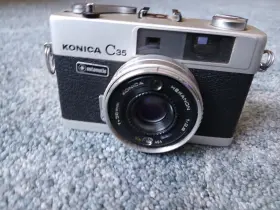 712661 KONICA MINOLTA Automatic Film Camera Hexanon Great