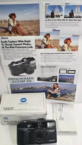 74414203 KONICA MINOLTA Panorama Zoom Point Shoot Camera Box #3