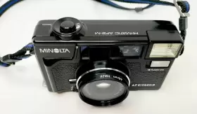 AF2-M KONICA MINOLTA Matic Point Shoot Film Camera Haze Lens #2
