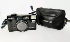 AF2-M KONICA MINOLTA Matic Point Shoot Film Camera Haze Lens