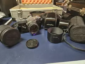 SR-7 KONICA MINOLTA Film Camera Lens Extras