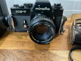 XE-7 KONICA MINOLTA Film Camera Lens Flash Close Up Kit #2