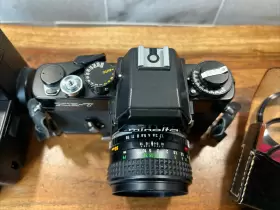 XE-7 KONICA MINOLTA Film Camera Lens Flash Close Up Kit #3