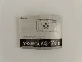 067215003127 KYOCERA Yashica Box Manual Card Carl Zeiss #2