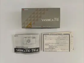 067215003127 KYOCERA Yashica Box Manual Card Carl Zeiss