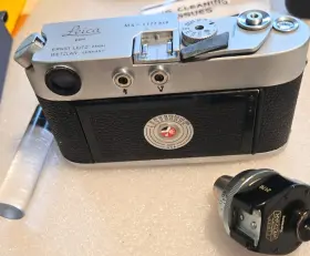 1191614 LEICA Rangefinder Film Camera Wetzlar Finder