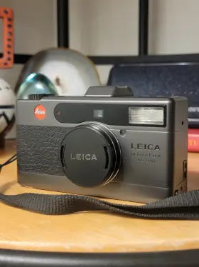 2461948 LEICA Strap Cap Minilux Zoom Point Shoot Film Camera