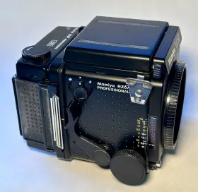 212200 MAMIYA Pro Format Slr Camera Body Magazine Ex #2