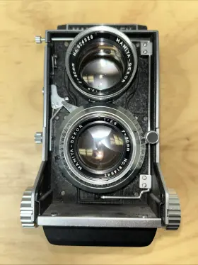 69535 MAMIYA Mamiyaflex Tlr Film Camera Lens
