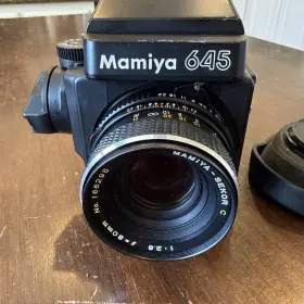 74188 MAMIYA Format Film Camera Ae Prism Finder Lens