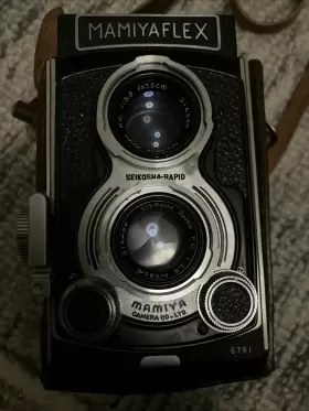 7541 MAMIYA Mamiyaflex Tlr Camera Zuiko Lens #2