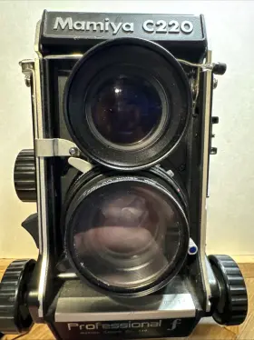 C220F MAMIYA Tlr Camera Lens Sekor