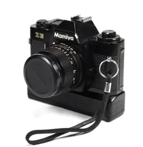 CAMBUN1 MAMIYA Slr Camera Lenses Motor Drive Flash Bag #2