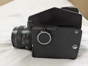 CONDITION-3 MAMIYA Lenses Power Drive Film Inserts Handle