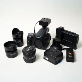 HE3117 MAMIYA Afdiii Format Film Camera Lenses Kit