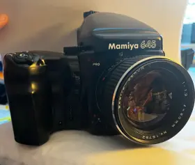 PA18582 MAMIYA Pro Tl Winding Grip Lens