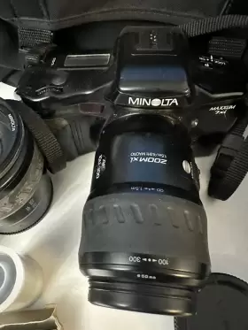 043325015373 MINOLTA Maxxum Af Slr Film Camera Body Lenses #3