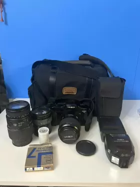 043325015373 MINOLTA Maxxum Af Slr Film Camera Body Lenses